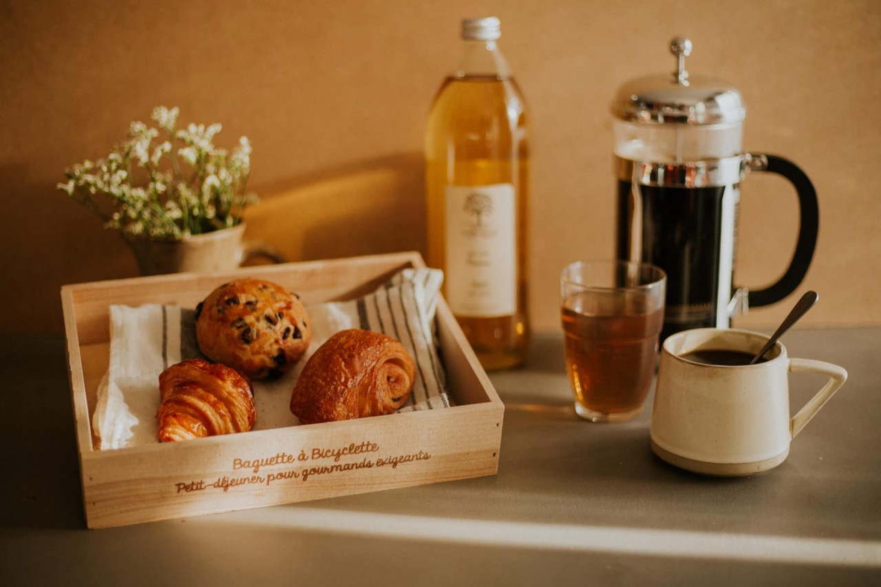 Formule Mini-Viennoiseries Garnies avec Café