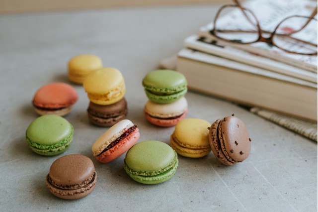 Assortiment de 12 macarons